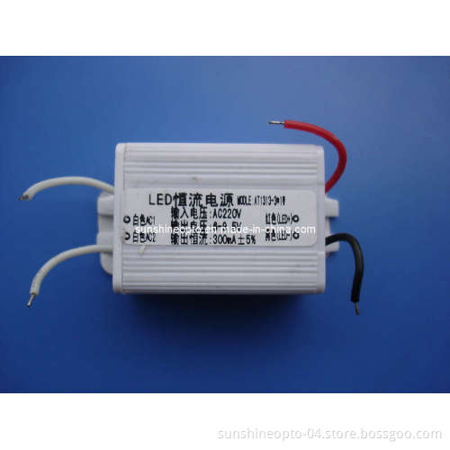 LED Constant Driver 3*1W/1*3W With Plastic Box (AT1313-3*1W)